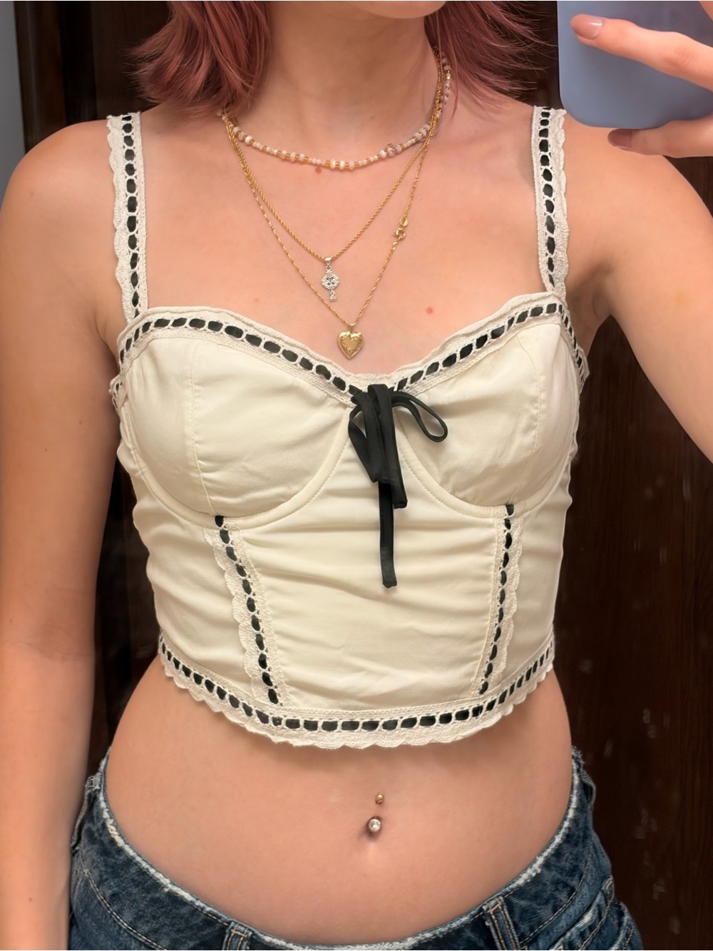 Garage cupped Cherie bustier